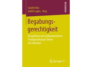 9783658232733 - Begabungsgerechtigkeit Kartoniert (TB)