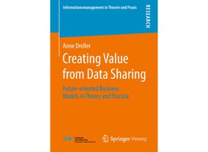 9783658232757 - Informationsmanagement in Theorie und Praxis   Creating Value from Data Sharing - Anne Dreller Kartoniert (TB)