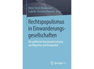 9783658234003 - Rechtspopulismus in Einwanderungsgesellschaften Kartoniert (TB)