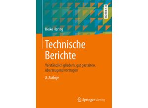 9783658234836 - Technische Berichte - Heike Hering Kartoniert (TB)