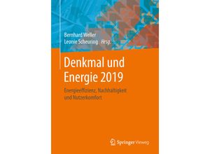 9783658236366 - Denkmal und Energie 2019 Kartoniert (TB)