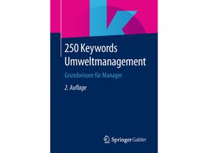 9783658236595 - 250 Keywords Umweltmanagement Kartoniert (TB)