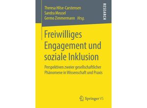 9783658236717 - Freiwilliges Engagement und soziale Inklusion Kartoniert (TB)