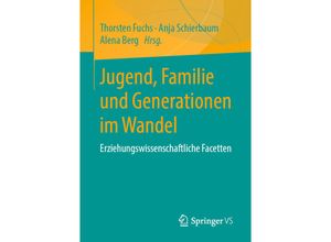 9783658241841 - Jugend Familie und Generationen im Wandel Kartoniert (TB)