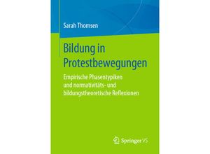 9783658241988 - Bildung in Protestbewegungen - Sarah Thomsen Kartoniert (TB)