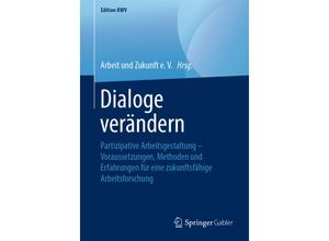 9783658247171 - Edition KWV   Dialoge verändern Kartoniert (TB)