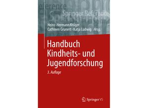 9783658247768 - Handbuch Kindheits- und Jugendforschung 2 Teile Gebunden