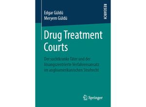 9783658248390 - Drug Treatment Courts - Edgar Güldü Meryem Güldü Kartoniert (TB)