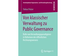 9783658249939 - Von klassischer Verwaltung zu Public Governance - Tobias Polzer Kartoniert (TB)