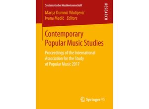 9783658252526 - Systematische Musikwissenschaft   Contemporary Popular Music Studies Kartoniert (TB)