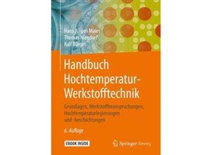 9783658253134 - Handbuch Hochtemperatur-Werkstofftechnik m 1 Buch m 1 E-Book - Hans Jürgen Maier Thomas Niendorf Ralf Bürgel Gebunden