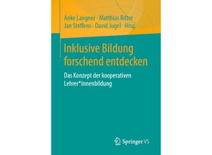 9783658255145 - Inklusive Bildung forschend entdecken Kartoniert (TB)