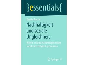 9783658256326 - Essentials   Nachhaltigkeit und soziale Ungleichheit - Davide Brocchi Kartoniert (TB)