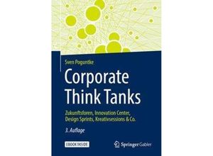 9783658256623 - Corporate Think Tanks m 1 Buch m 1 E-Book - Sven Poguntke Kartoniert (TB)