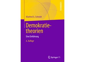 9783658258382 - Demokratietheorien - Manfred G Schmidt Kartoniert (TB)