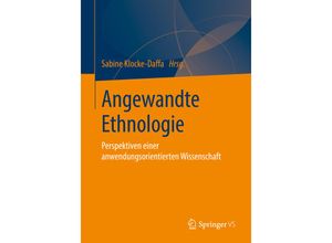 9783658258924 - Angewandte Ethnologie Kartoniert (TB)