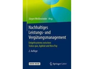 9783658259662 - Nachhaltiges Leistungs- und Vergütungsmanagement m 1 Buch m 1 E-Book Kartoniert (TB)