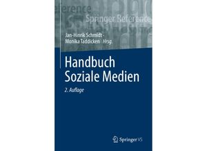 9783658259945 - Handbuch Soziale Medien Gebunden