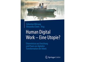 9783658267971 - Human Digital Work - Eine Utopie? Kartoniert (TB)