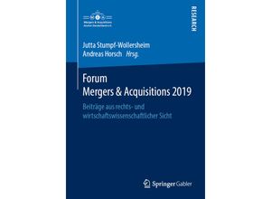 9783658268176 - Forum Mergers & Acquisitions 2019 Kartoniert (TB)