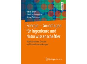 9783658269326 - Energie - Grundlagen für Ingenieure und Naturwissenschaftler - Ulrich Blum Eberhard Rosenthal Bernd Diekmann Kartoniert (TB)