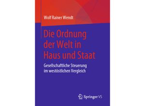 9783658270131 - Die Ordnung der Welt in Haus und Staat - Wolf Rainer Wendt Kartoniert (TB)