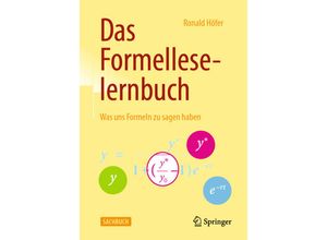 9783658271381 - Das Formelleselernbuch - Ronald Höfer Kartoniert (TB)