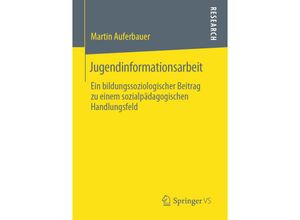 9783658276577 - Jugendinformationsarbeit - Martin Auferbauer Kartoniert (TB)