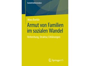 9783658279707 - Sozialstrukturanalyse   Armut von Familien im sozialen Wandel - Mara Boehle Kartoniert (TB)