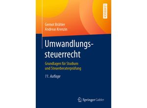 9783658279790 - Umwandlungssteuerrecht - Gernot Brähler Andreas Krenzin Kartoniert (TB)