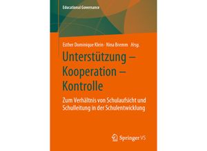 9783658281762 - Unterstützung - Kooperation - Kontrolle Kartoniert (TB)