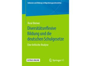 9783658282684 - Inklusion und Bildung in Migrationsgesellschaften   Diversitätsreflexive Bildung und die deutschen Schulgesetze - René Breiwe Kartoniert (TB)