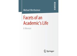 9783658287696 - Facets of an Academics Life - Michael Wertheimer Kartoniert (TB)