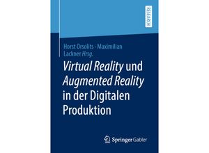 9783658290085 - Virtual Reality und Augmented Reality in der Digitalen Produktion Kartoniert (TB)