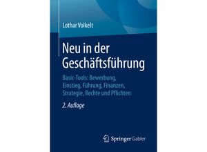 9783658291082 - Neu in der Geschäftsführung - Lothar Volkelt Kartoniert (TB)