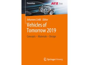 9783658297008 - Proceedings   Vehicles of Tomorrow 2019 Kartoniert (TB)