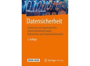 9783658298654 - Datensicherheit m 1 Buch m 1 E-Book - Thomas H Lenhard Kartoniert (TB)