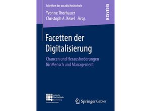 9783658298692 - Schriften der accadis Hochschule   Facetten der Digitalisierung Kartoniert (TB)