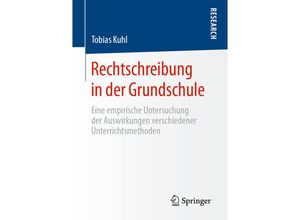 9783658299071 - Rechtschreibung in der Grundschule - Tobias Kuhl Kartoniert (TB)