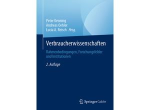 9783658299347 - Verbraucherwissenschaften Kartoniert (TB)