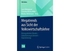 9783658301286 - FOM-Edition   Megatrends aus Sicht der Volkswirtschaftslehre Kartoniert (TB)