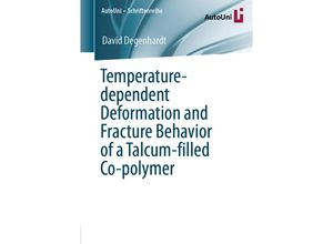 9783658301545 - Temperature-dependent Deformation and Fracture Behavior of a Talcum-filled Co-polymer - David Degenhardt Kartoniert (TB)