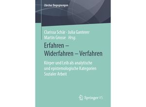 9783658307790 - Zürcher Begegnungen   Erfahren - Widerfahren - Verfahren Kartoniert (TB)