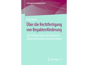 9783658315283 - Soziologie der Konventionen   Über die Rechtfertigung von Begabtenförderung - Arne Böker Kartoniert (TB)