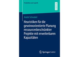 9783658316099 - Produktion und Logistik   Heuristiken für die gewinnorientierte Planung ressourcenbeschränkter Projekte mit erweiterbaren Kapazitäten - André Schnabel Kartoniert (TB)