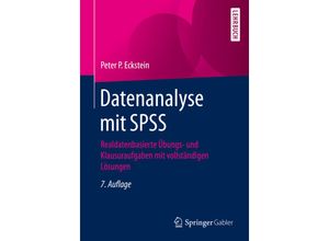 9783658318369 - Datenanalyse mit SPSS - Peter P Eckstein Kartoniert (TB)