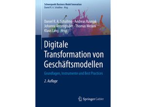 9783658319793 - Schwerpunkt Business Model Innovation   Digitale Transformation von Geschäftsmodellen Gebunden