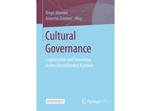 9783658321581 - Cultural Governance Kartoniert (TB)