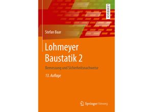 9783658322397 - Lohmeyer Baustatik 2 - Stefan Baar Gebunden