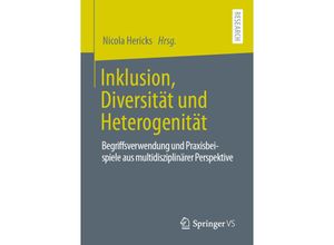 9783658325497 - Inklusion Diversität und Heterogenität Kartoniert (TB)